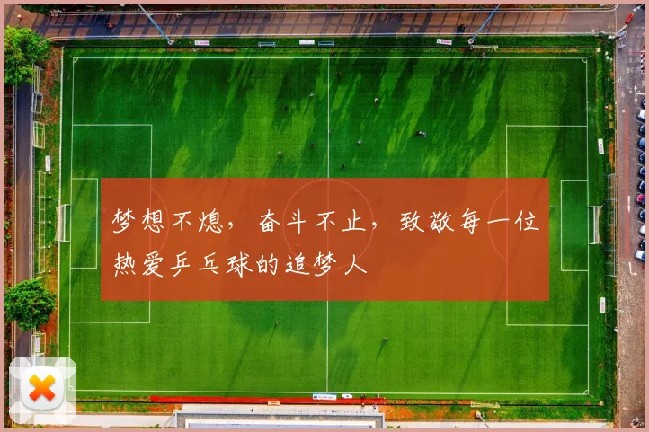 梦想不熄，奋斗不止，致敬每一位热爱乒乓球的追梦人